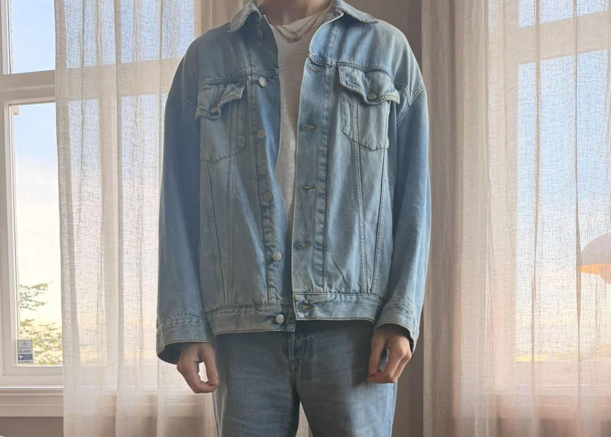 Acne Studios Light Blue Vintage 23SS Denim Jacket Size US M / EU 48-50 / 2 - 4 Thumbnail
