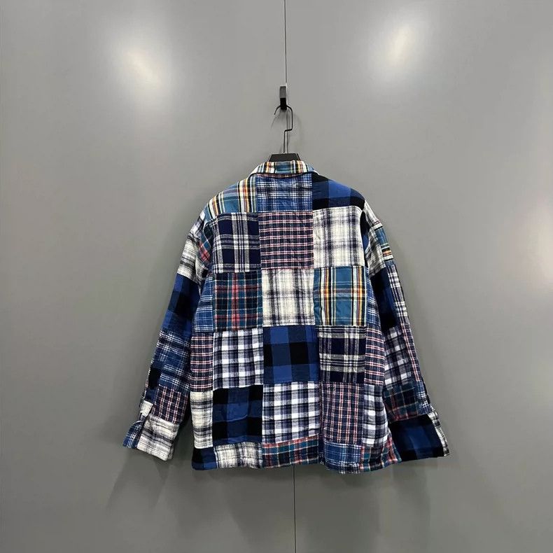 Greg Lauren greg lauren Plaid spliced lamb wool jacket 2506-Nextarrow Size US M / EU 48-50 / 2 - 3 Thumbnail