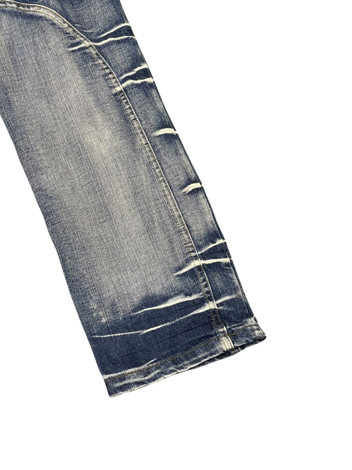 Hysteric Glamour Slim Jeans Unknow Japan Faded Acid Washed 2🟦0 Size US 33 - 10 Thumbnail