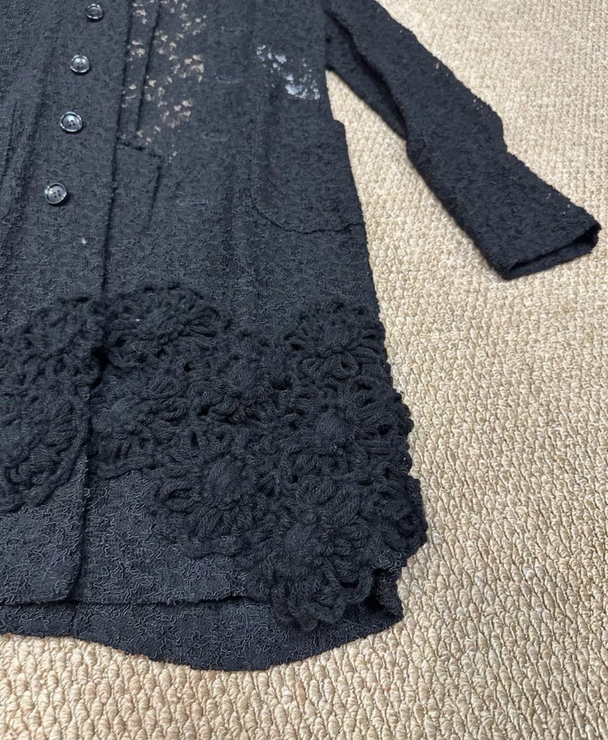 Comme des Garcons Comme des Garçons Lace Crochet Jacket K23 Size XS / US 0-2 / IT 36-38 - 2 Thumbnail