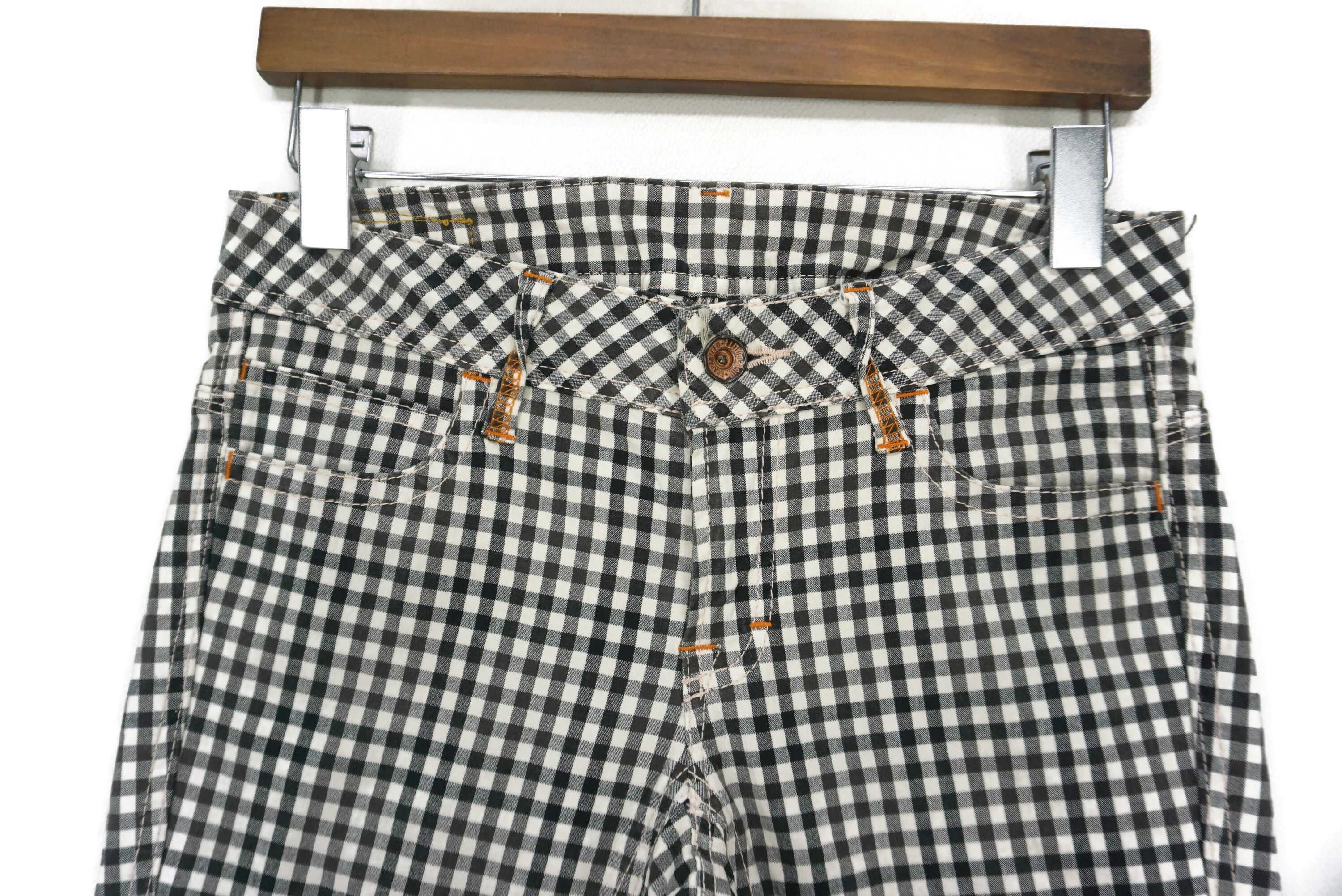 Japanese Brand Betty Smith Pants fit W30xL29 Buckled Back Slim Skinny Size 27" / US 4 / IT 40 - 3 Thumbnail