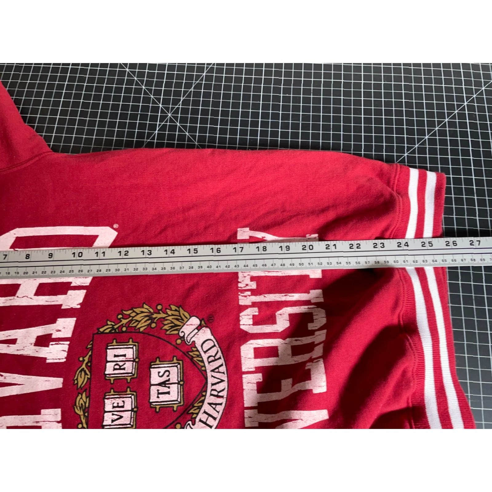 Vintage Harvard Sweatshirt Men's Medium Red Crewneck College University Seal Graphic Print Pullover Size US M / EU 48-50 / 2 - 6 Thumbnail