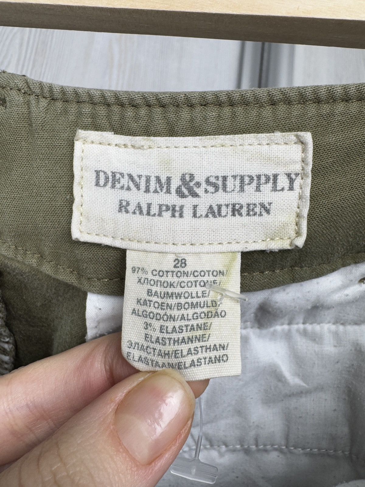 Denim & Supply Ralph Lauren Ralph Lauren Denim & Supply Military Cargo Pants Womens 29 Size 29" - 10 Thumbnail