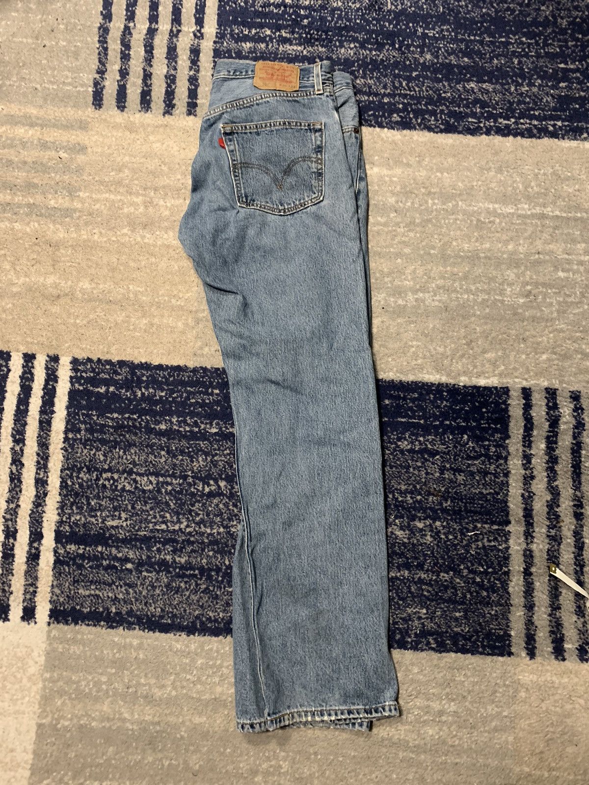 Levi's × Levi's Vintage Clothing × Vintage Levi 501 light wash 36x32 jeans Size US 36 / EU 52 - 2 Thumbnail