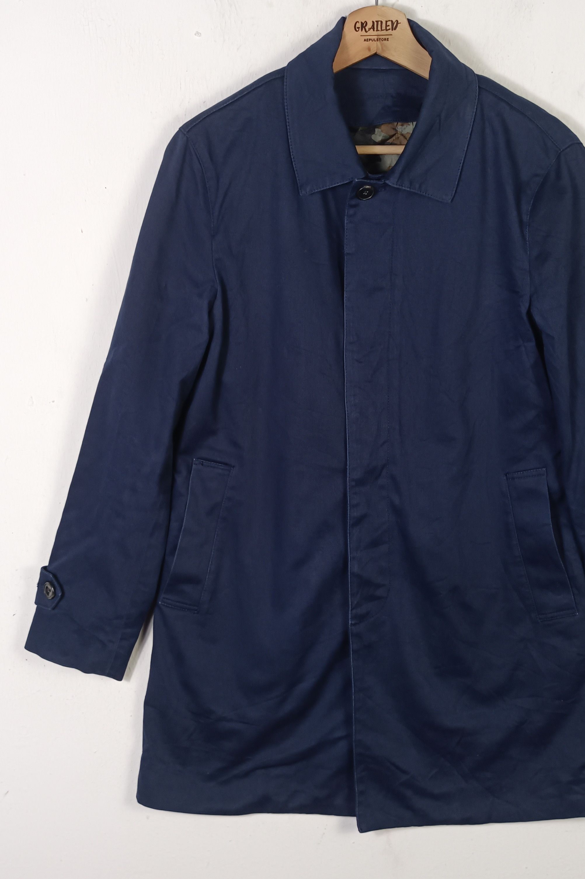 ABAHOUSE × Japanese Brand Vintage Abahouse Half Coat Jacket Size US M / EU 48-50 / 2 - 6 Thumbnail