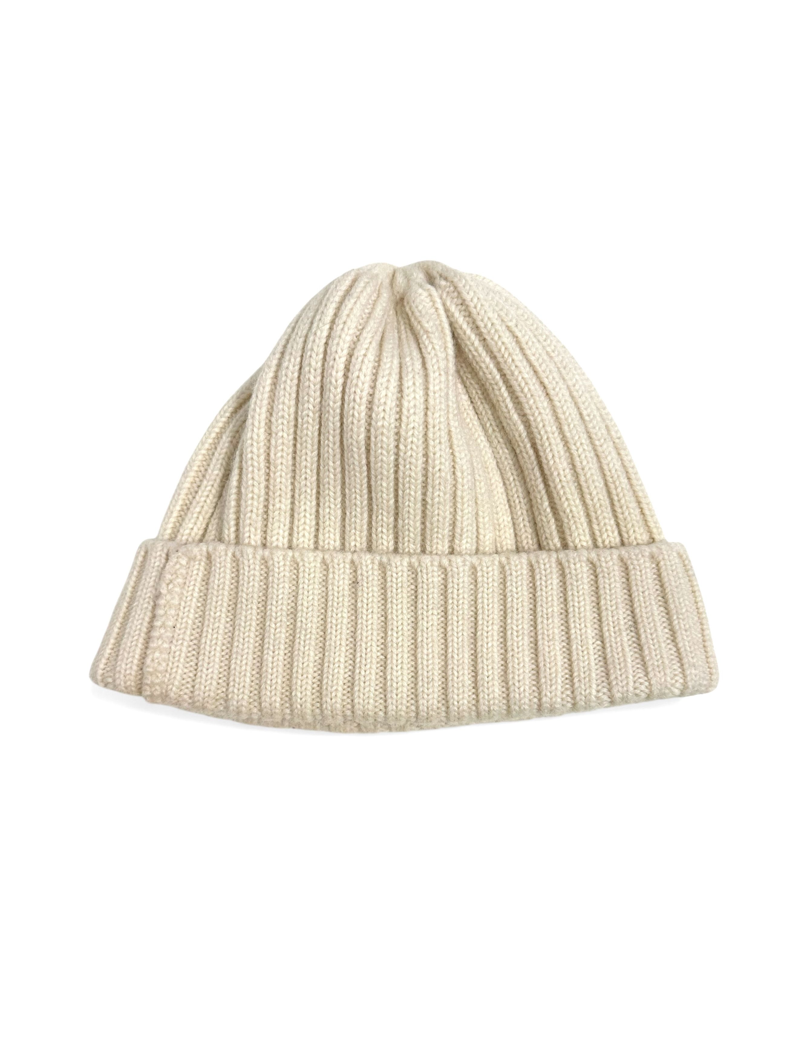 Vintage Vintage Fisherman Wool Knitted Hat Beanie One Size Size ONE SIZE - 2 Thumbnail