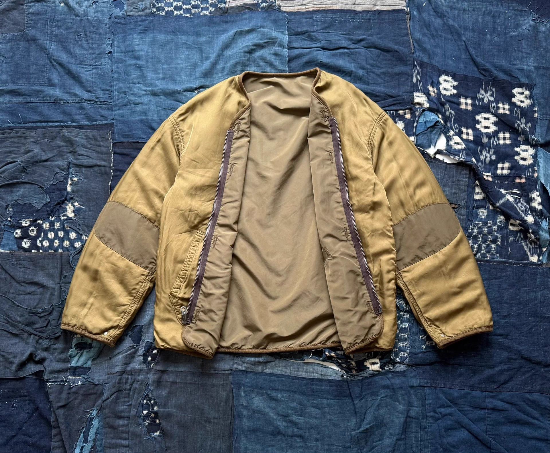 Visvim VISVIM 22AW IRIS JKT Olive Washed Indigo Double Jacket Size US M / EU 48-50 / 2 - 5 Thumbnail