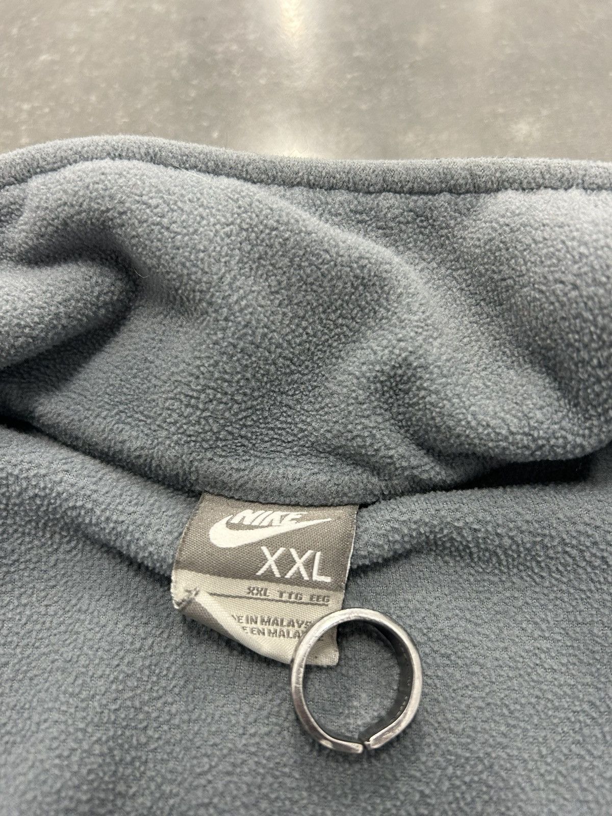 Nike Nike grey and black fleece vest nike Size US XXL / EU 58 / 5 - 3 Thumbnail