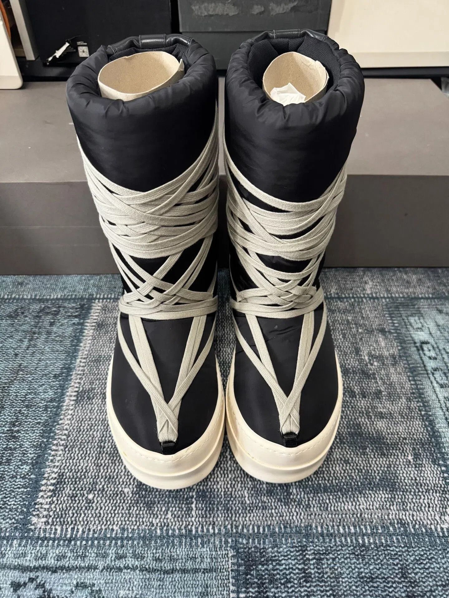 Moncler rick owens Moncler collaborative thick strap boots. Size US 9 / EU 42 - 2 Thumbnail