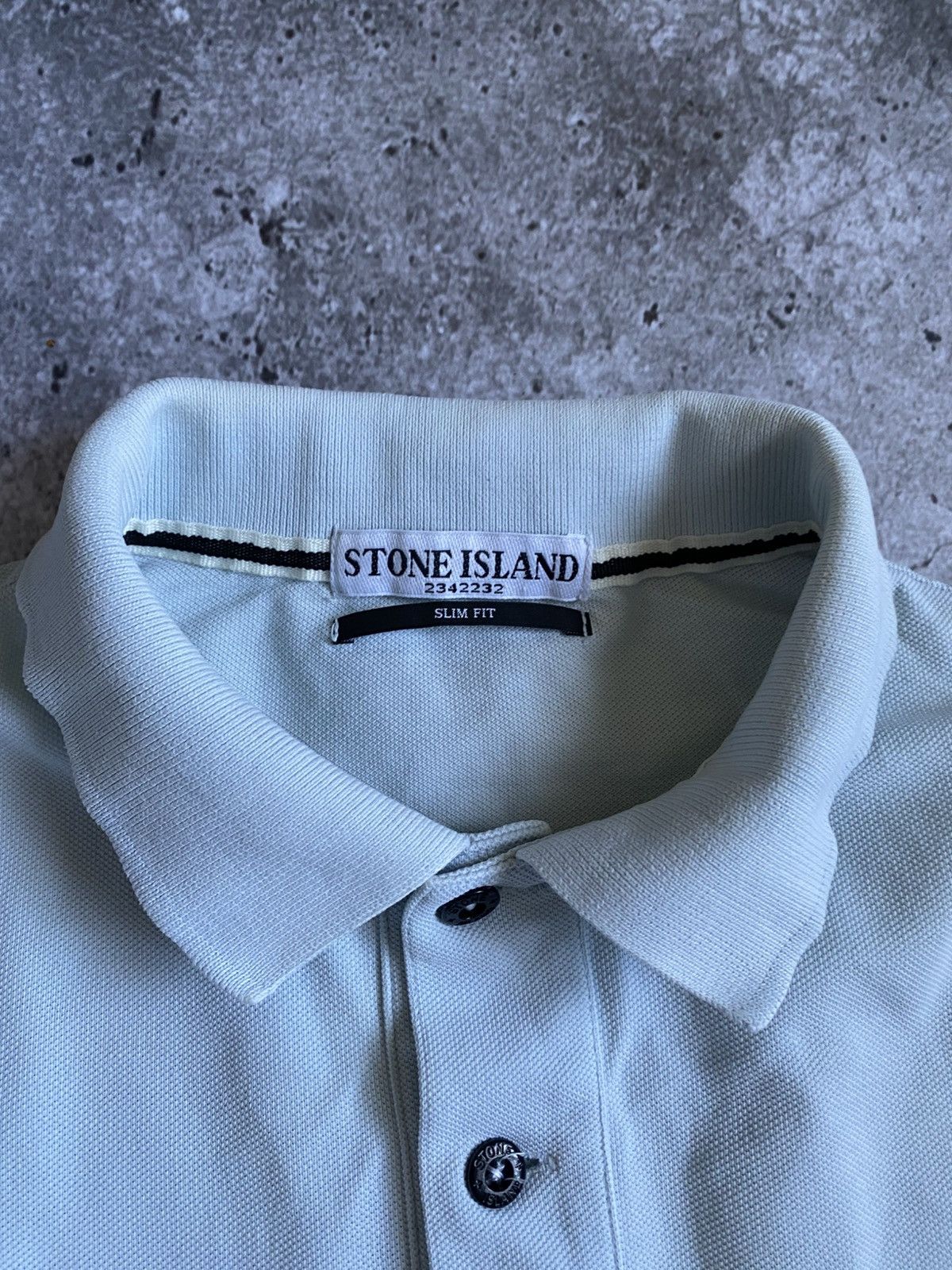 Stone Island × Vintage Vintage Stone Island Polo Patch Program Size L Size US L / EU 52-54 / 3 - 5 Thumbnail