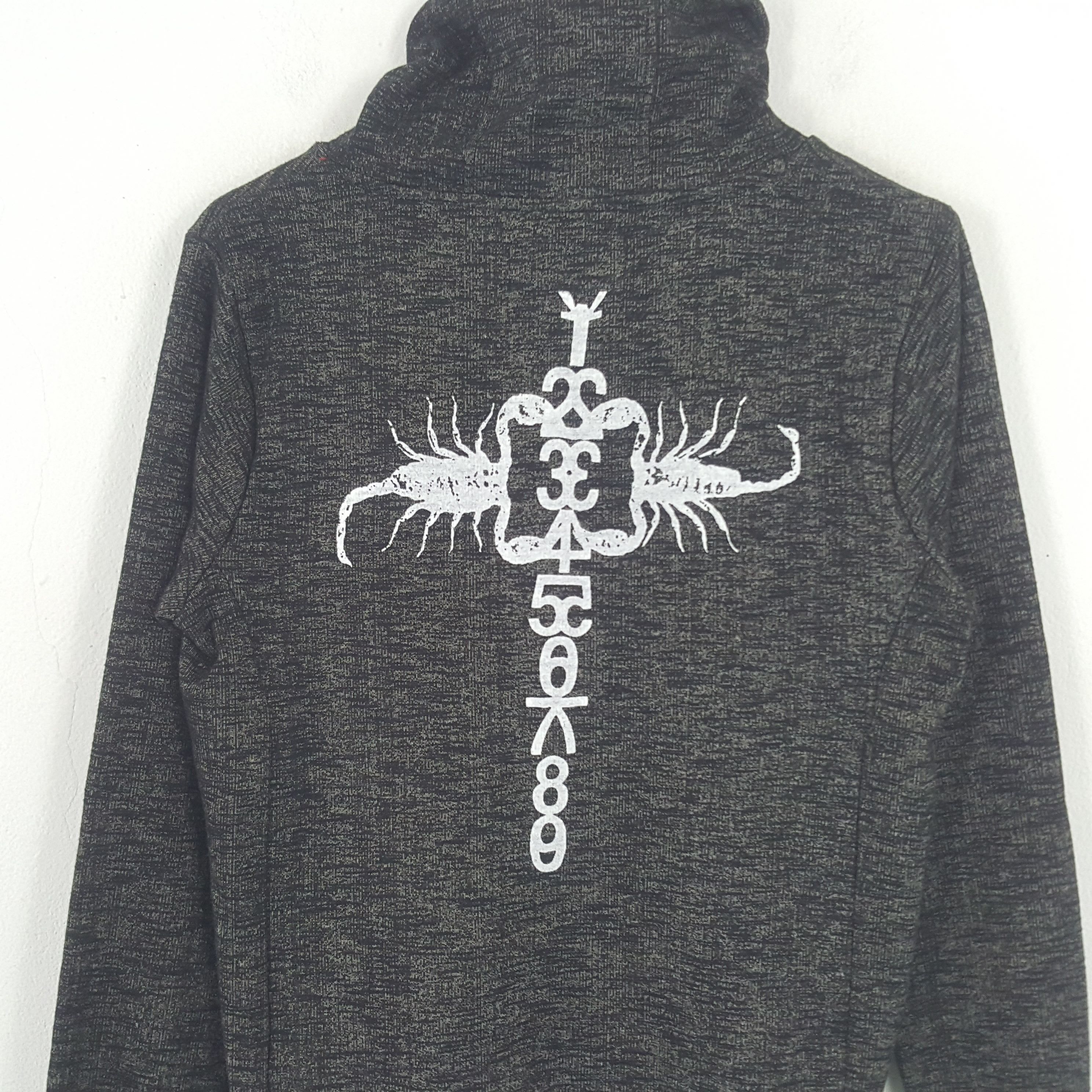 Vintage × semanticdesign Vintage Semantic Design Japanese Brand Punk Sweatshirt Size US S / EU 44-46 / 1 - 2 Thumbnail