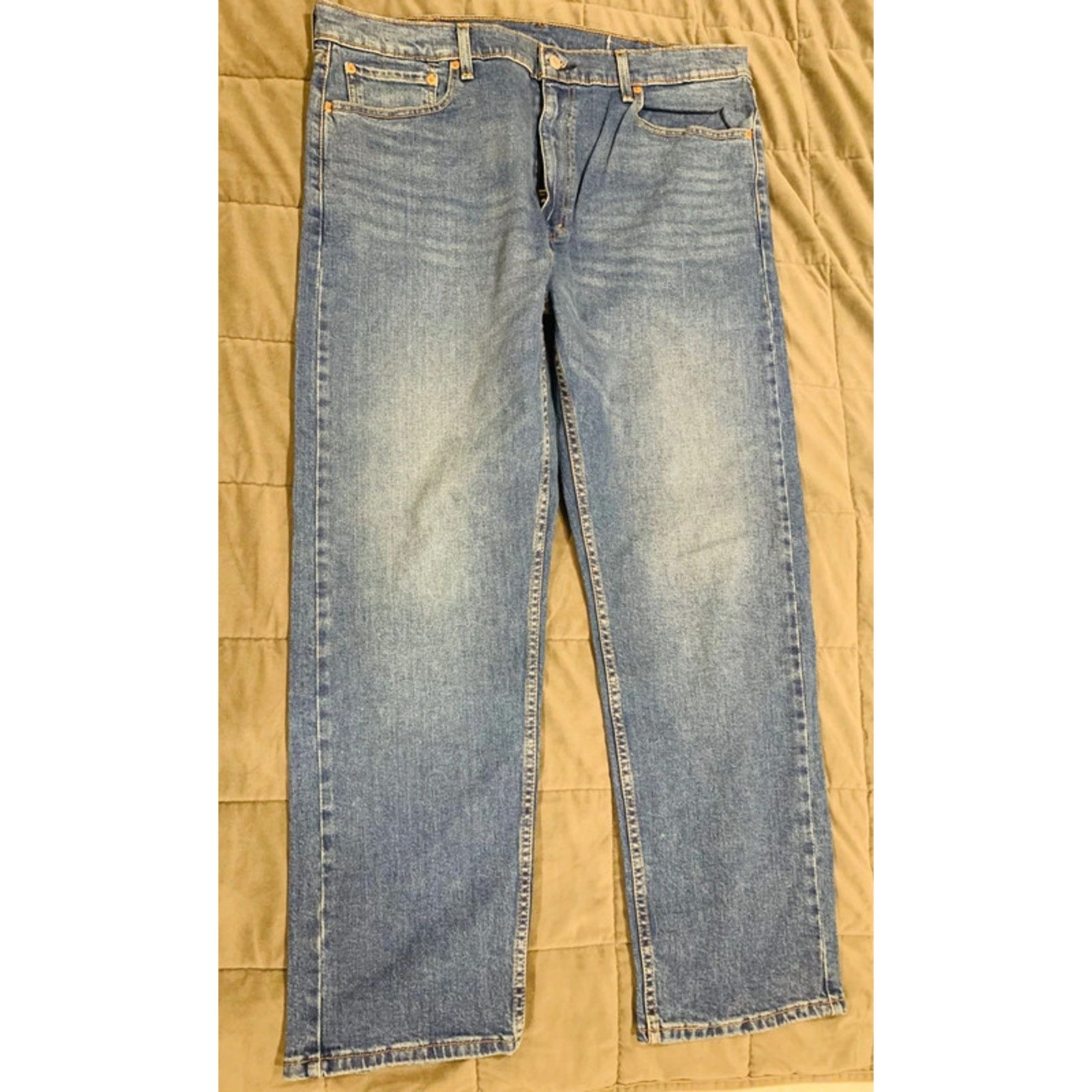 Levi's Levi's Light Wash Denim jeans, Classic 5-Pocket Men 40 x 30 Size US 40 / EU 56 - 1 Thumbnail