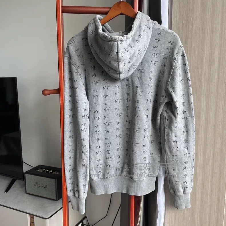 Dior Dior Gray Me My full-print logo hoodie Size US S / EU 44-46 / 1 - 2 Thumbnail