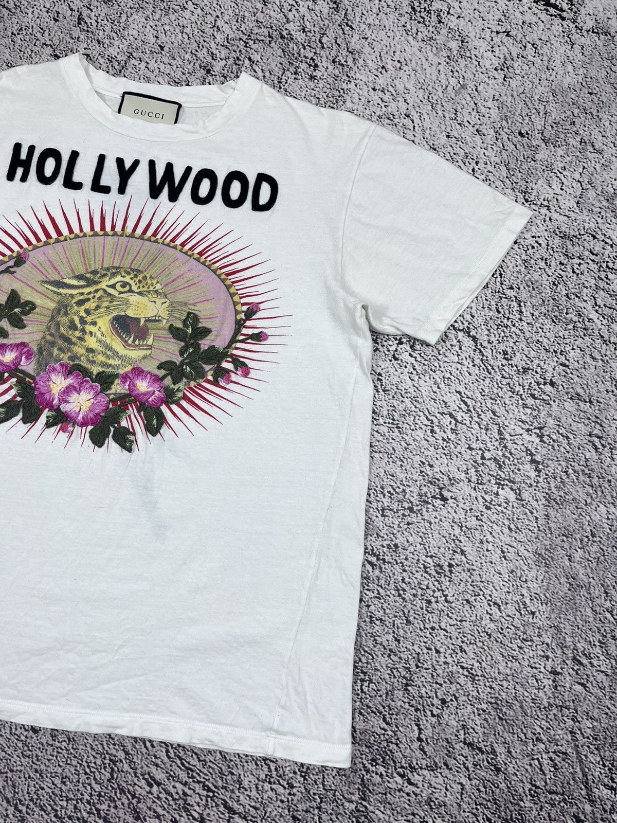 Gucci Gucci Hollywood Leopard Tee Size S Alessandro Michele Size US S / EU 44-46 / 1 - 3 Thumbnail