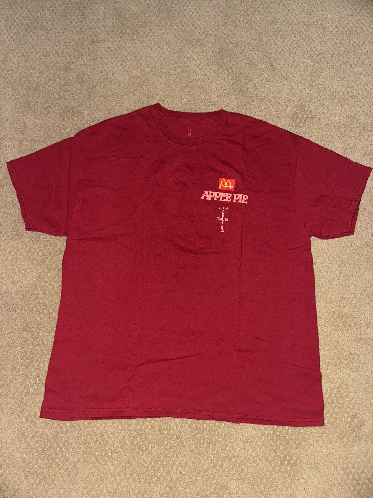 Travis Scott Travis Scott x McDonalds ‘Apple Pie’ Tee Size US L / EU 52-54 / 3 - 2 Thumbnail