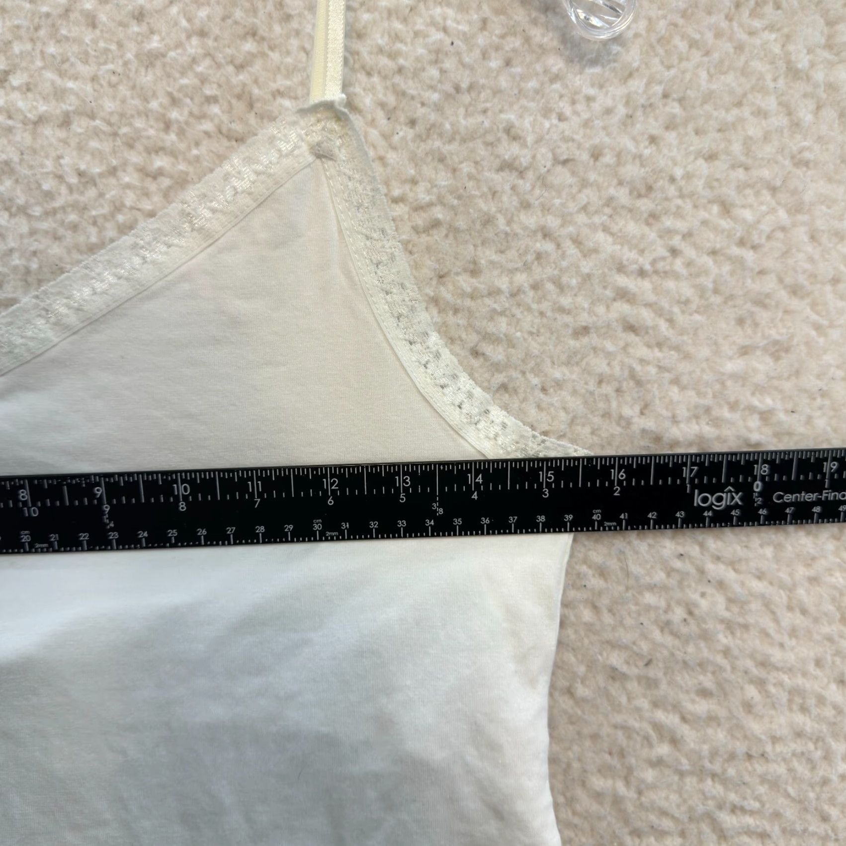 ESPIRIT VINTAGE Espirit Shirt L White Y2K Built-in-Bra Boho Fairy Grunge Size L / US 10 / IT 46 - 5 Thumbnail
