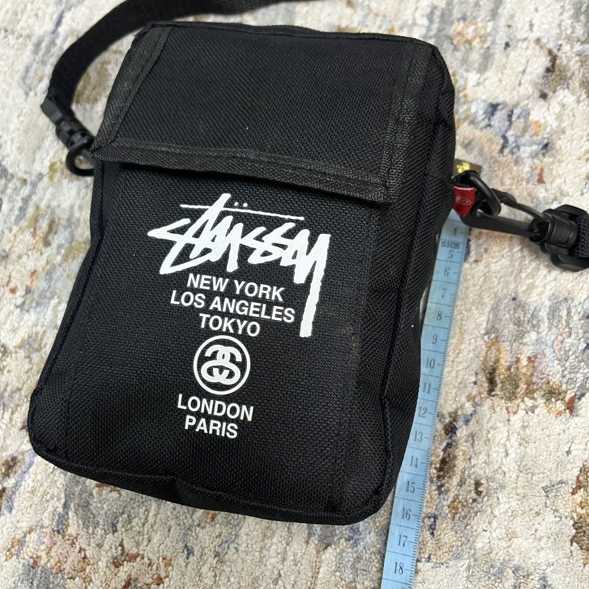 Stussy Authentic Stussy 🇯🇵 Crossbody Bag Mini Stussy Sling Bag Size ONE SIZE - 6 Thumbnail