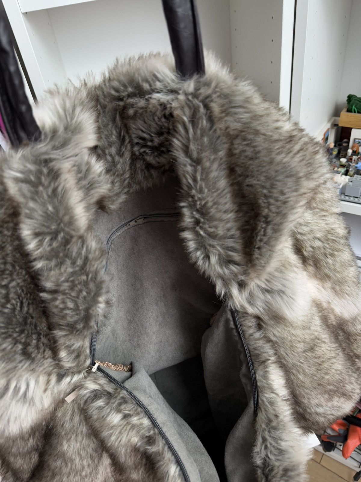 Japanese Brand Vintage y2k faux fur keepall shoulder duffle bag avantgarde Size ONE SIZE - 10 Thumbnail
