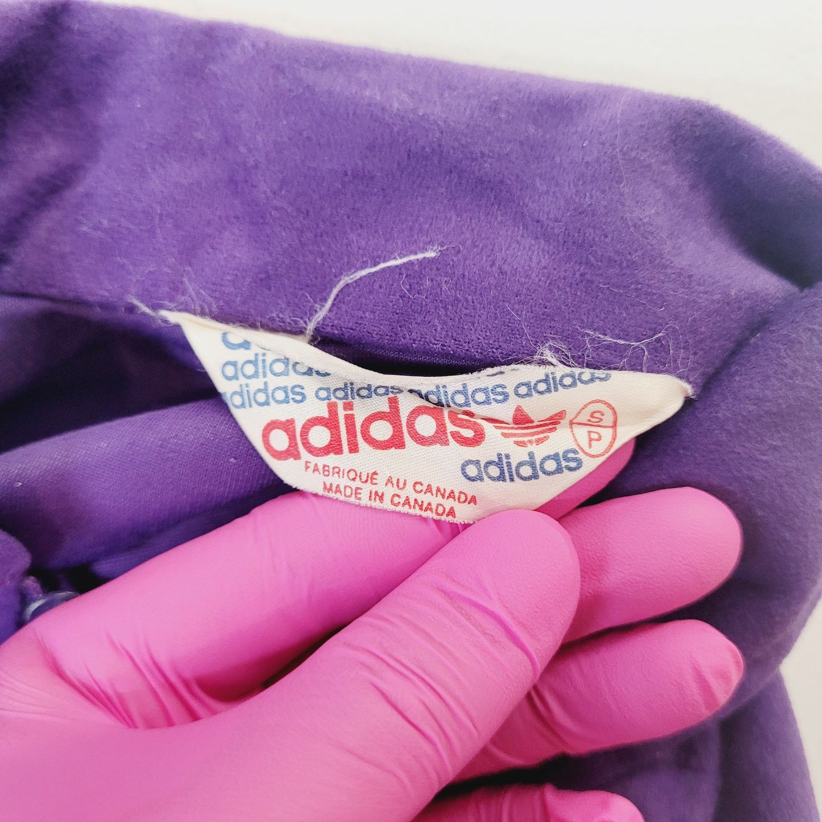 Adidas VTG 90s Adidas Track Jacket Fits M/L (Tag S) Cropped Boxy Size M / US 6-8 / IT 42-44 - 6 Thumbnail