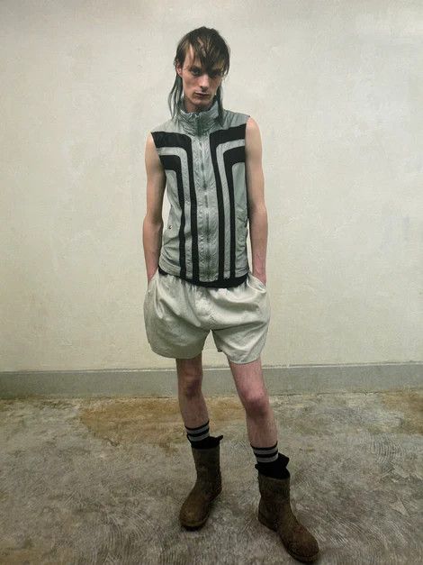 Rick Owens SS08 "Creatch" leather vest Size US M / EU 48-50 / 2 - 2 Thumbnail