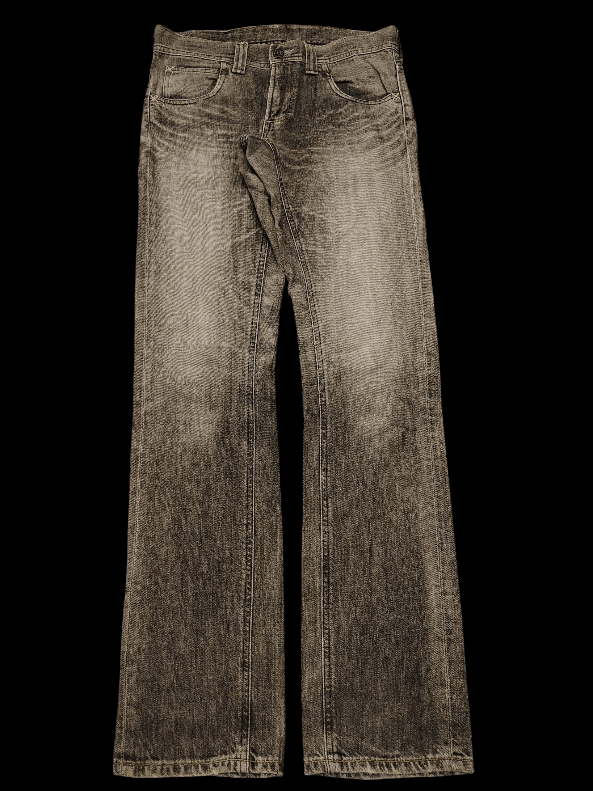 Hysteric Glamour Japanese Lee Riders Flared distressed Studded Jeans Size US 31 - 2 Thumbnail