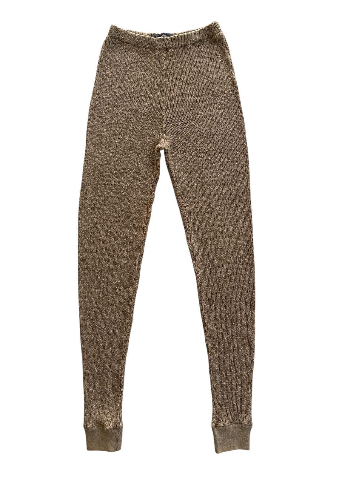 Issey Miyake 80s Issey Miyake Unisex Knit Leggings Size US 26 / EU 42 - 1 Thumbnail