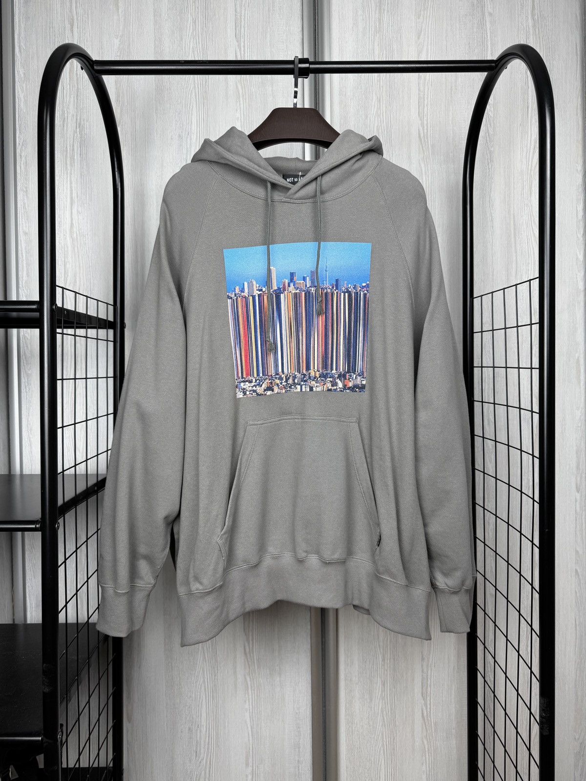 Japanese Brand Not so Ape made in Japan big abstract logo graphic hoodie L Size US L / EU 52-54 / 3 - 1 Thumbnail