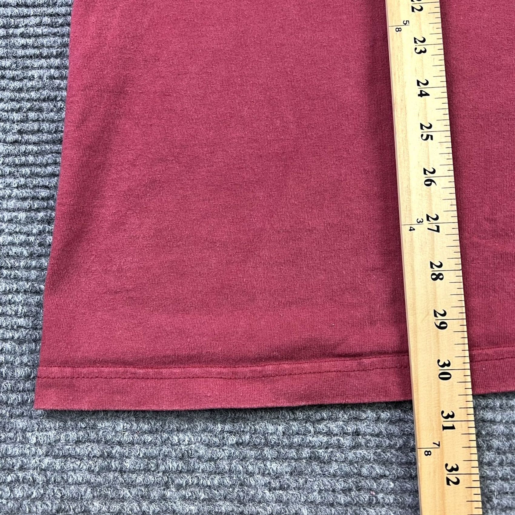 Wilson VINTAGE Wilson Pro 5000 Logo Long Sleeve Red T-Shirt Mens 2XL 100% Cotton Size US XXL / EU 58 / 5 - 5 Thumbnail