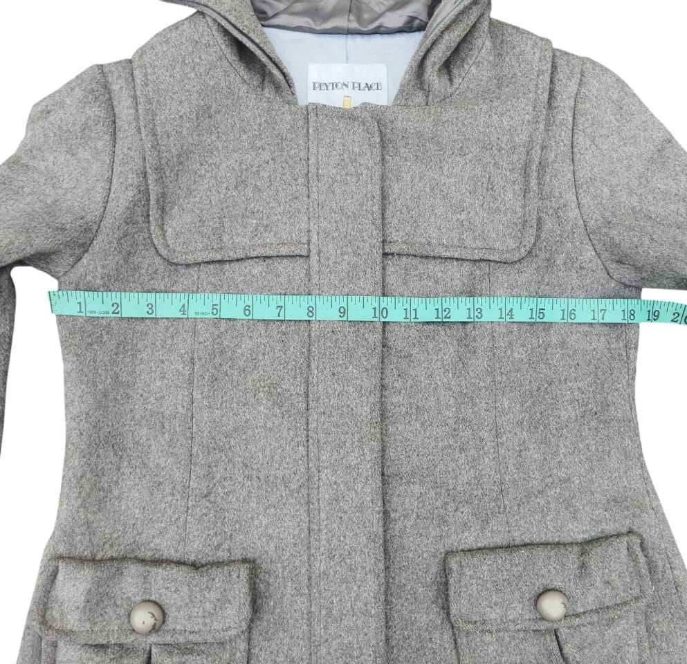 Japanese Brand VINTAGE PEYTON PLACE WOOL STYLE JACKET Size XS / US 0-2 / IT 36-38 - 6 Thumbnail