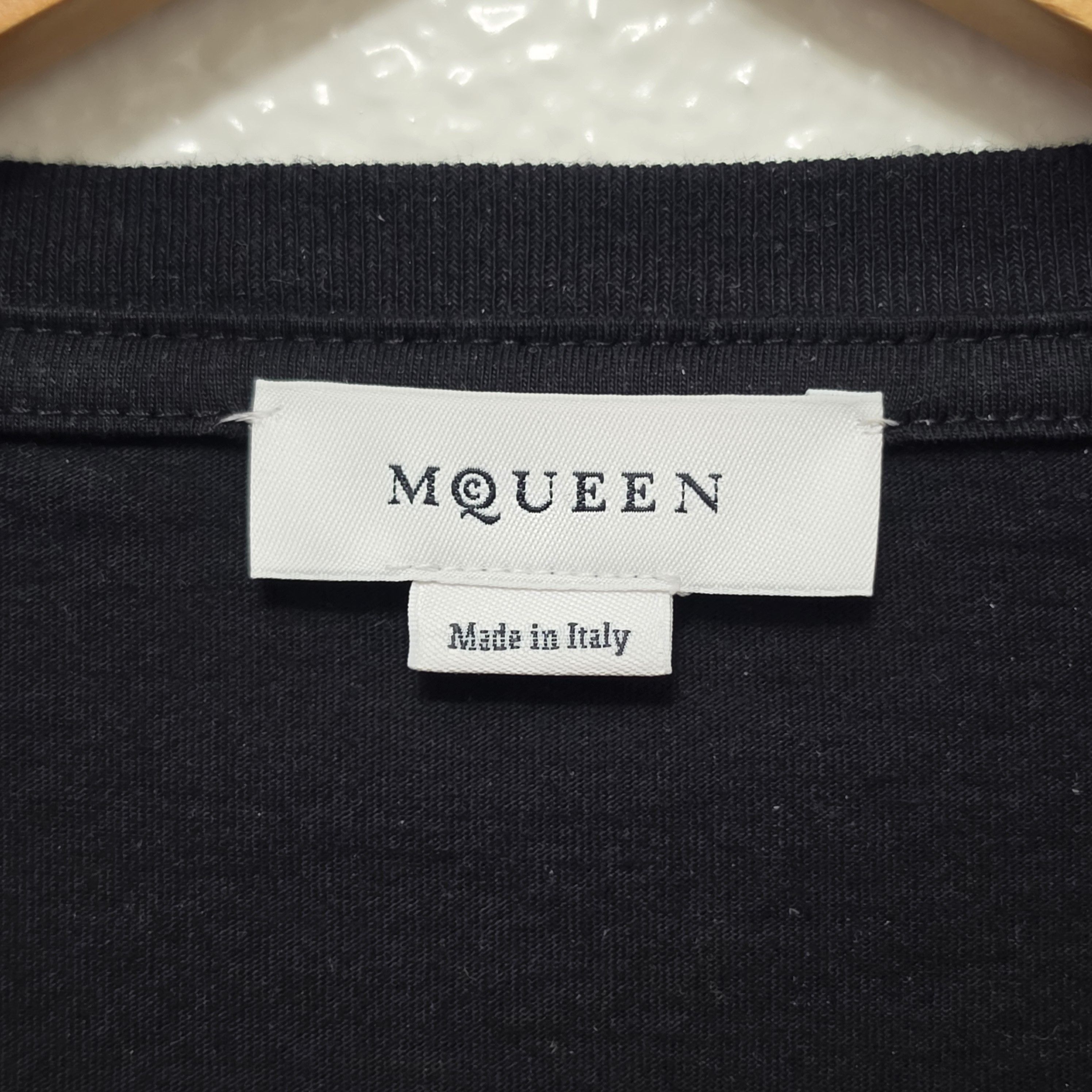 Alexander McQueen Embroidered logo t-shirt Size US XL / EU 56 / 4 - 3 Thumbnail