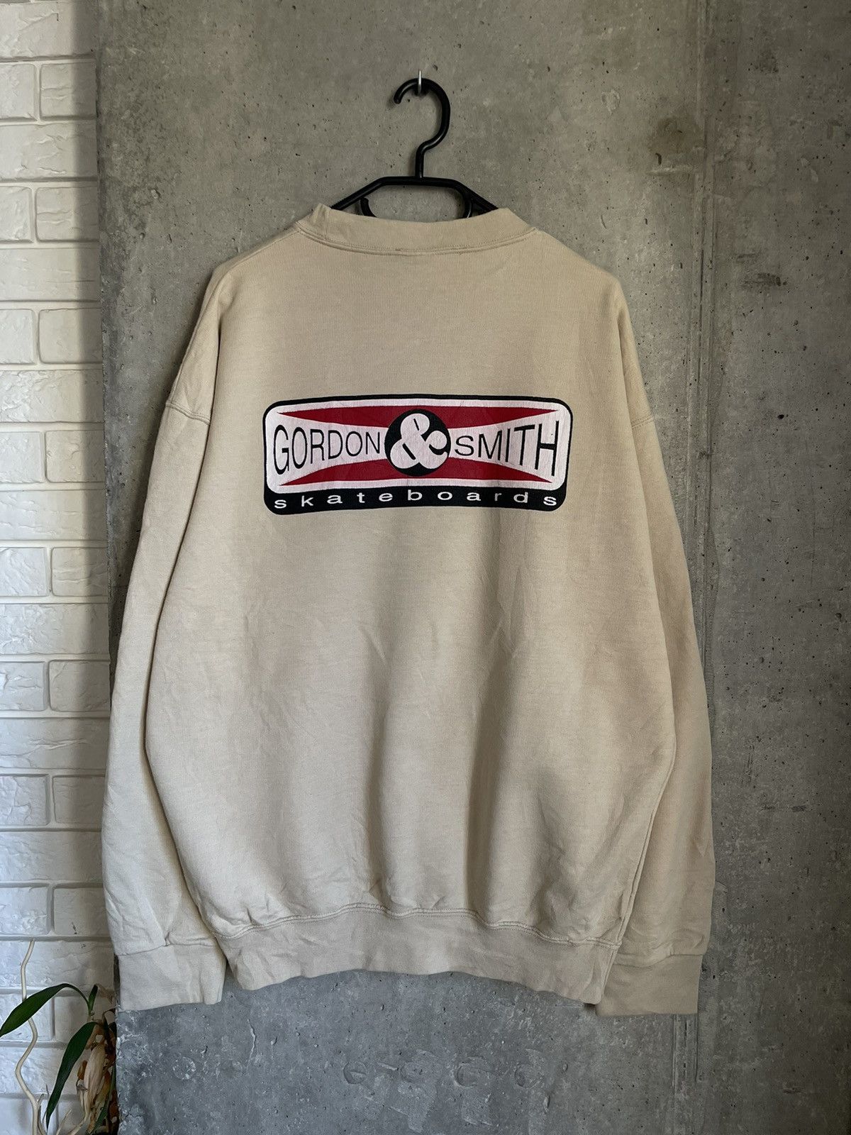 Vintage × Welcome Skateboards Vintage 90s Gordon and Smith Skateboards Sweatshirt Sk8 Y2k Size US XL / EU 56 / 4 - 3 Thumbnail