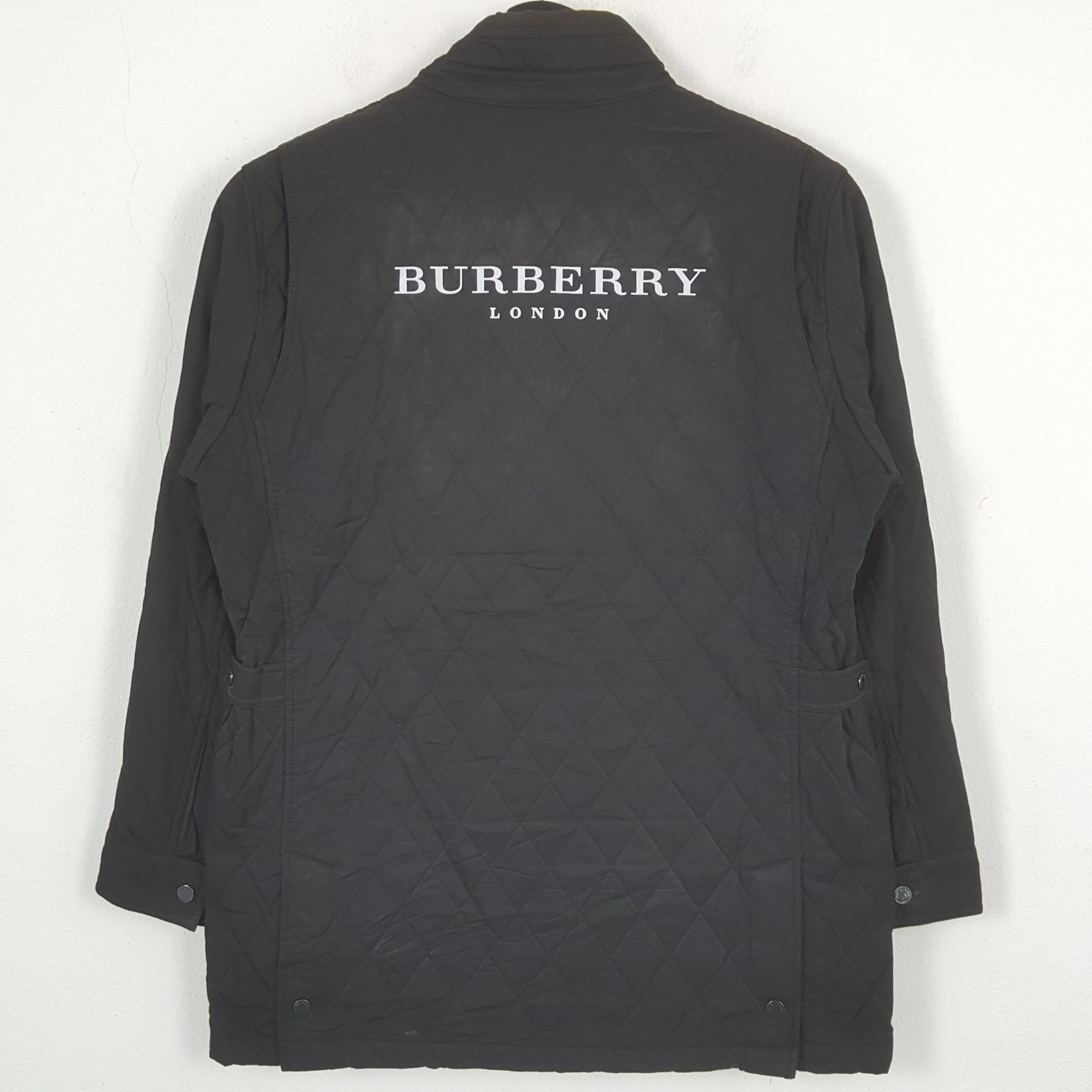 Burberry × Vintage BURBERRY LONDON Fashion Brand Custom Art Jacket C287N9 Size US L / EU 52-54 / 3 - 1 Thumbnail