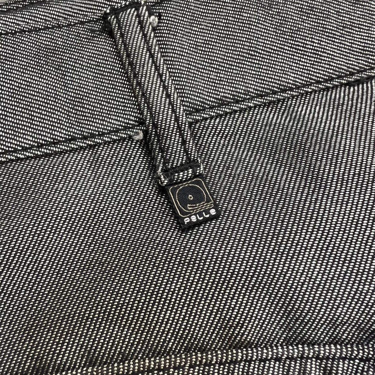 Pelle Pelle 2000s Archive Pelle Pelle Double Knee Silver Jeans Size US 36 / EU 52 - 8 Thumbnail