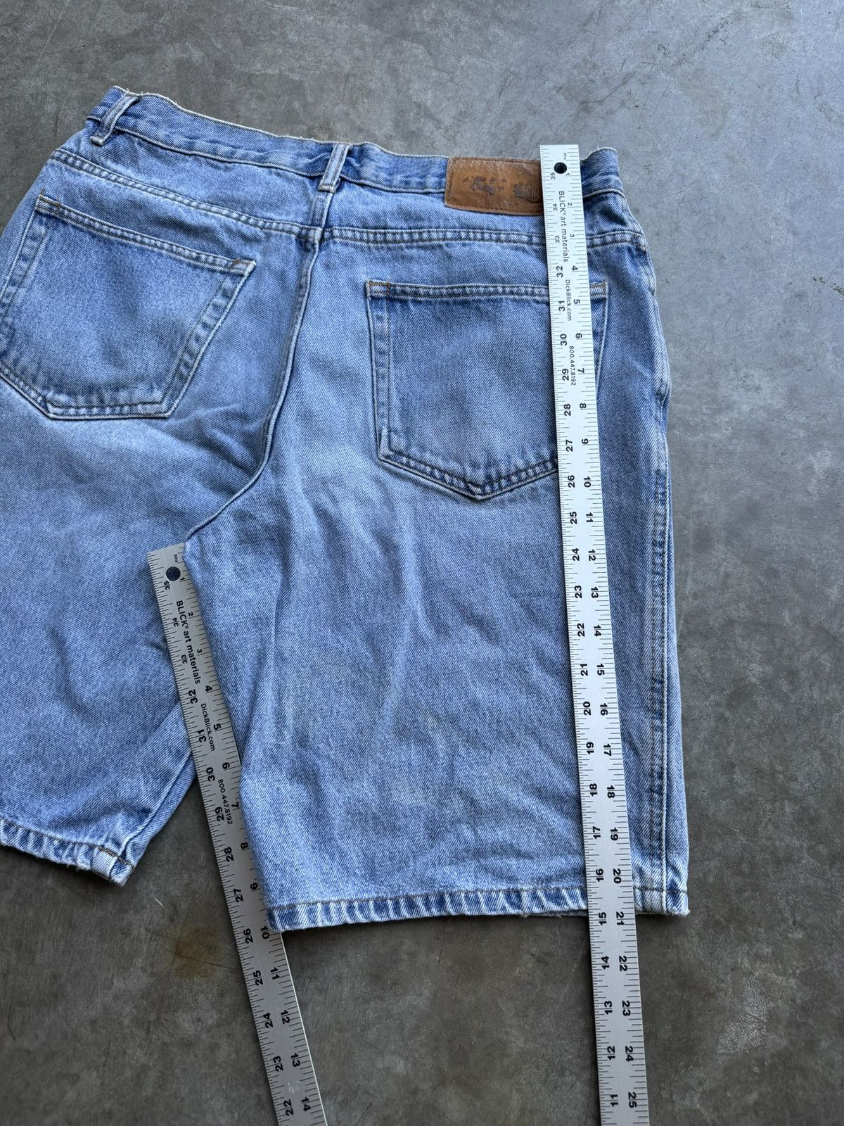 Levi's Vintage 90’s/00’s Stonemesa Light Denim Jean Shorts Size US 32 / EU 48 - 5 Thumbnail