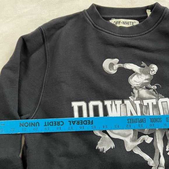 Off-White Off-White Downtown Sweatshirt Crewneck C/O Virgil Abloh Size Size US S / EU 44-46 / 1 - 5 Thumbnail
