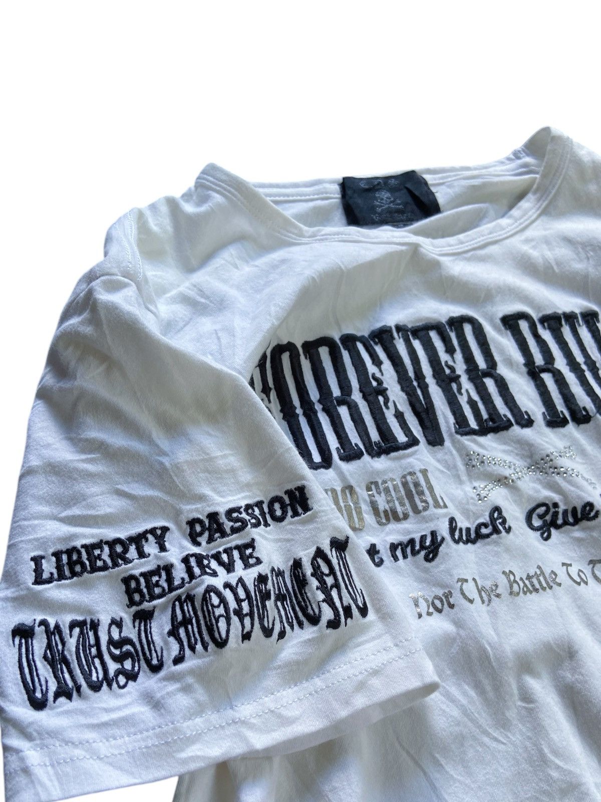 Japanese Brand TOO COOL TOO DIE DOUBLE LAYER PUNK LONG SLEEVE Size US M / EU 48-50 / 2 - 8 Thumbnail