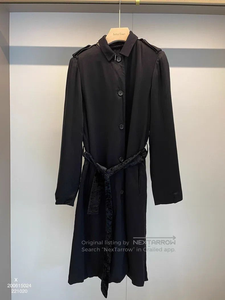 The Row The Row size 6 Black Fiber Long Overcoat Size M / US 6-8 / IT 42-44 - 1 Thumbnail
