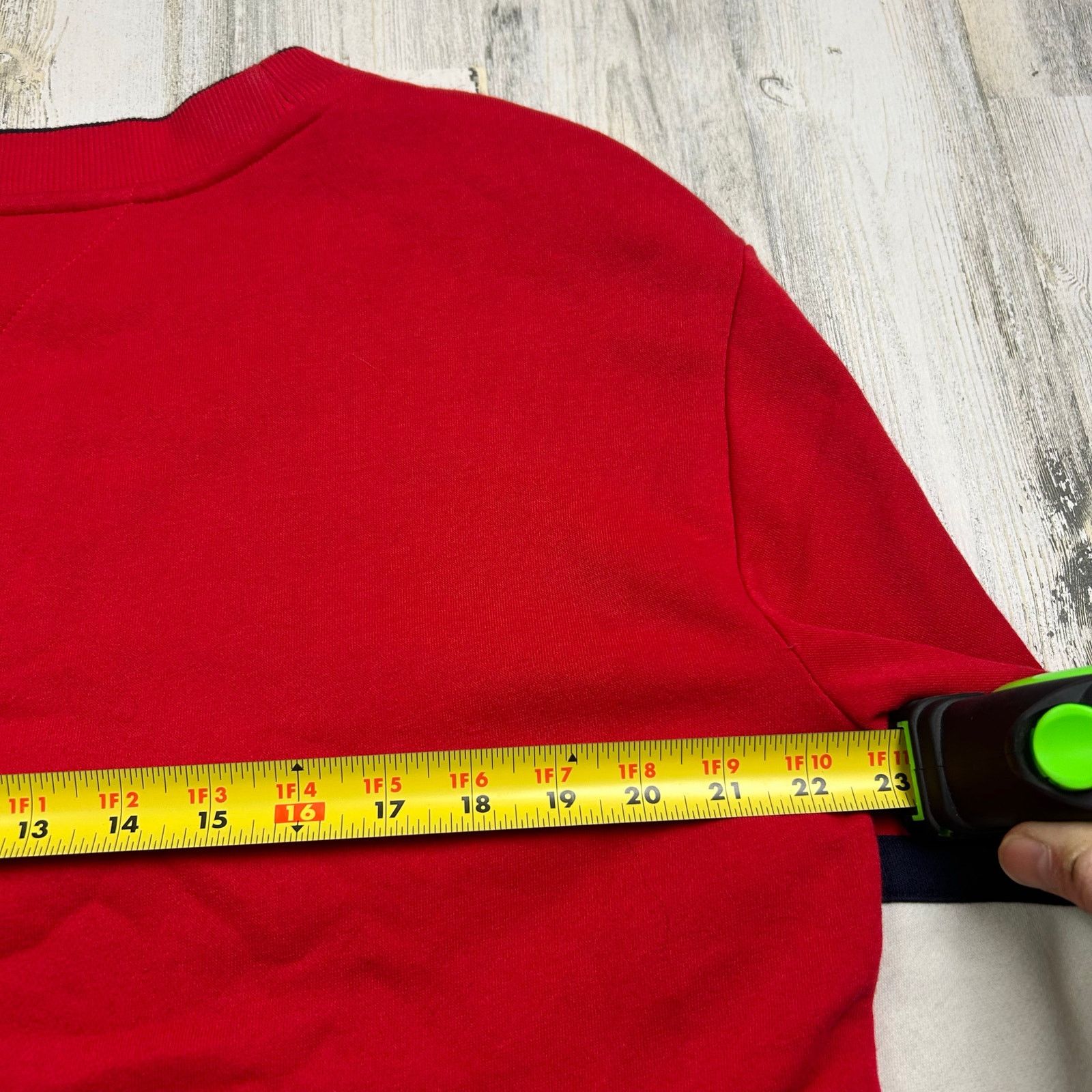 Tommy Hilfiger Tommy Hilfiger Denim Retro Red Sweatshirt Crewneck Dress Size L / US 10 / IT 46 - 9 Thumbnail