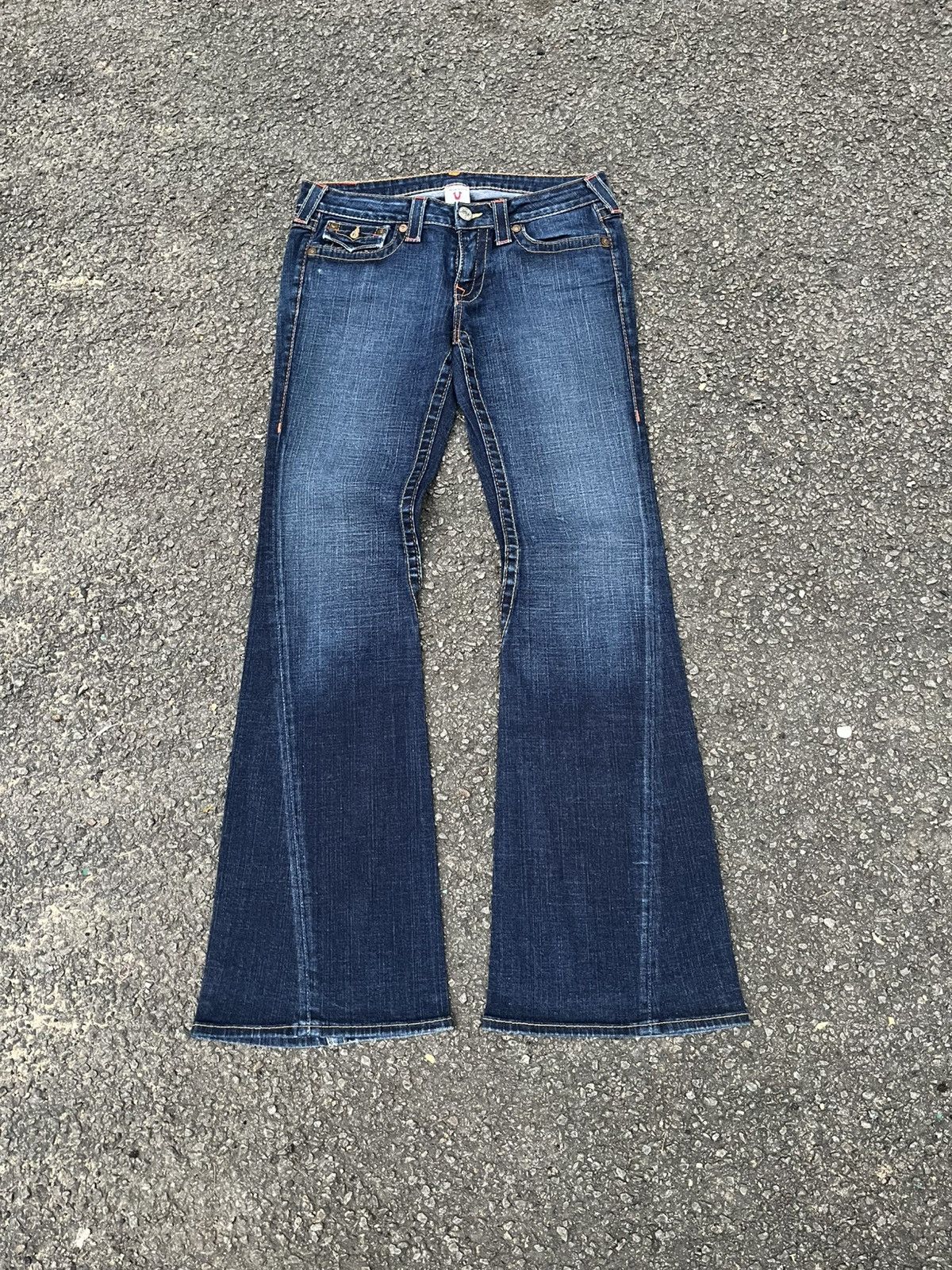 Hysteric Glamour Super Flare Jeans True Religion Joey Bootcut Denim Pants Size 30" / US 8 / IT 44 - 2 Thumbnail