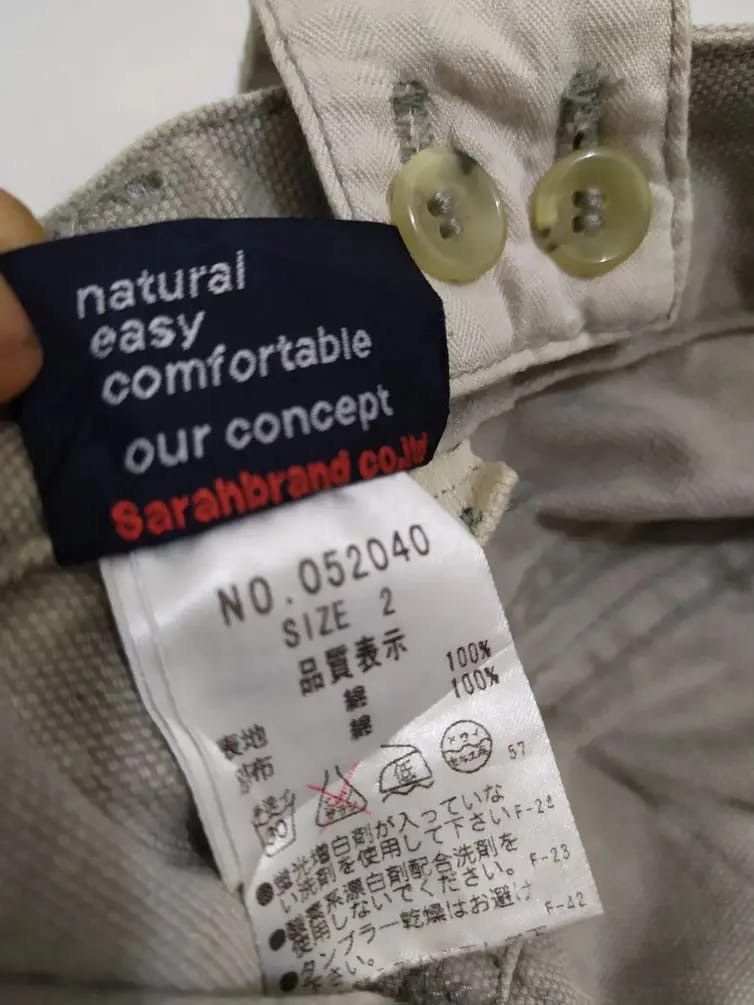 Japanese Brand Sarah Brand Cargo Long Zipper Punk Bondage pants Size US 30 / EU 46 - 16 Thumbnail