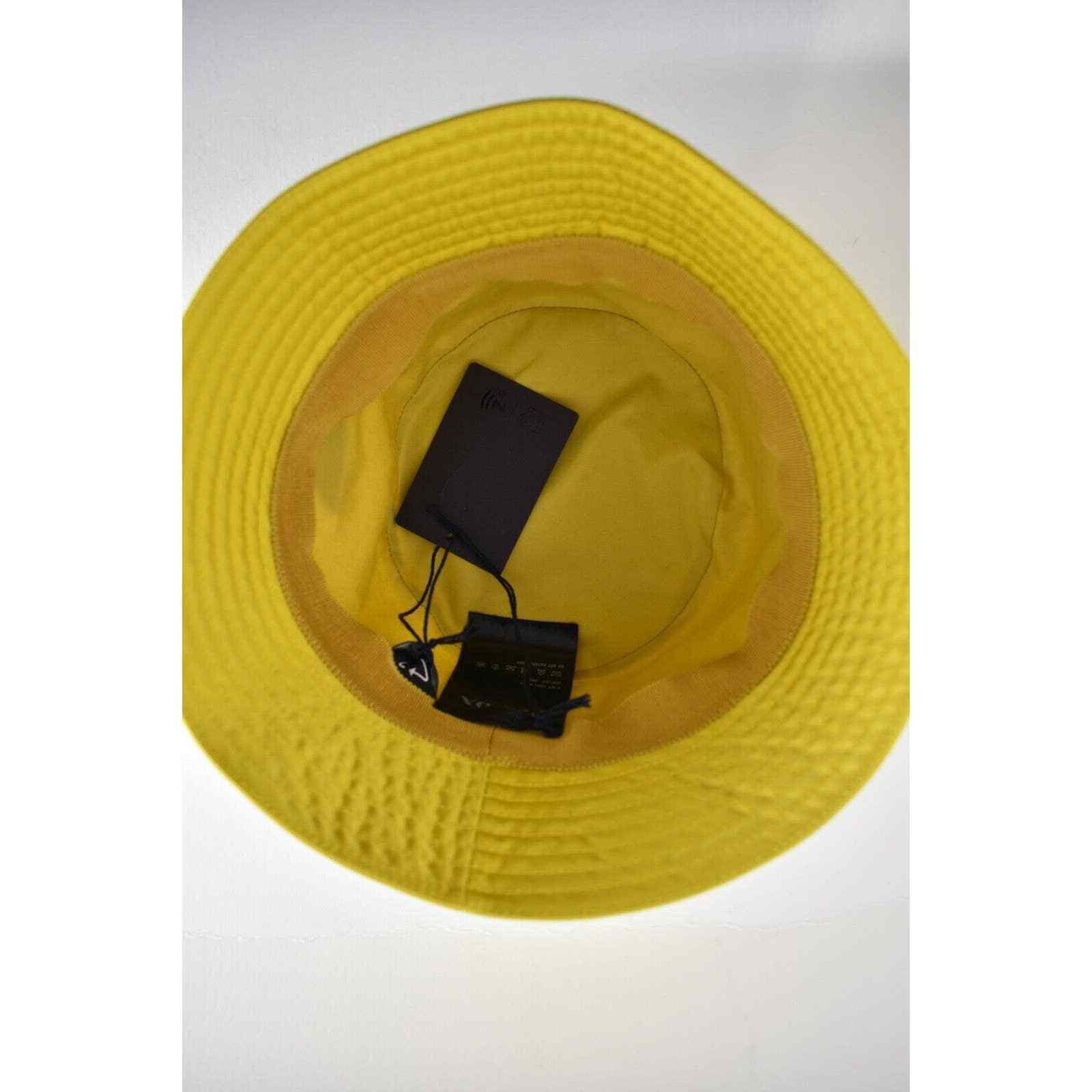 Prada Prada Re-Nylon Triangle Logo Nylon Sun Bucket Hat L Large Size ONE SIZE - 11 Thumbnail