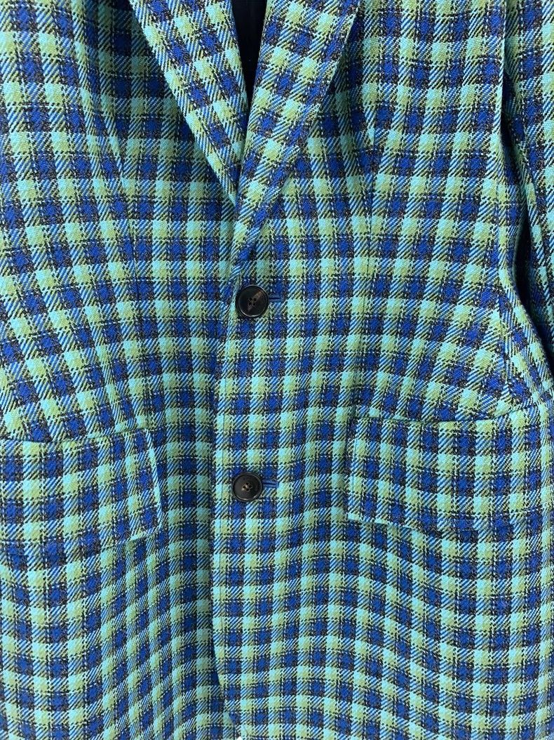 Balenciaga Balenciaga size 38 Wool Plaid Blazer Size M / US 6-8 / IT 42-44 - 2 Thumbnail