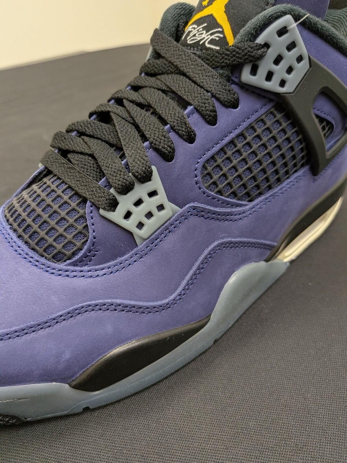 Jordan Brand Nike Air Jordan 4 Lakers Imperial Purple Violet FV5029-500 Size US 11 / EU 44 - 3 Thumbnail