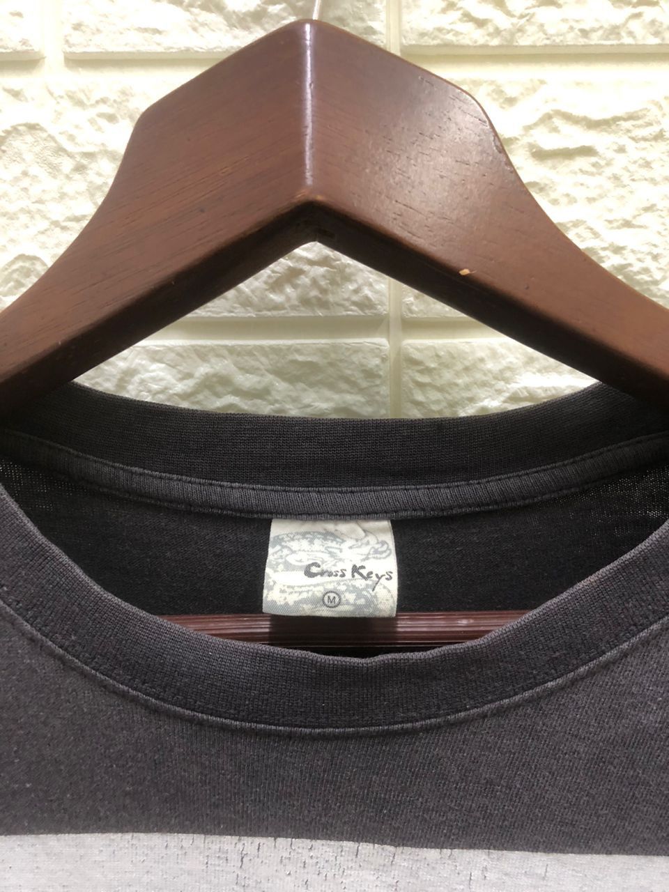 Vintage Cross Keys Japan stop global warming Long Sleeve Size US M / EU 48-50 / 2 - 4 Thumbnail