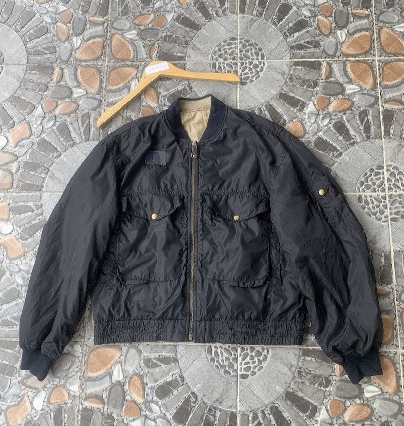 PPFM × Vintage Vintage PPFM Reversible Bomber Flight Jacket Size US M / EU 48-50 / 2 - 21 Thumbnail