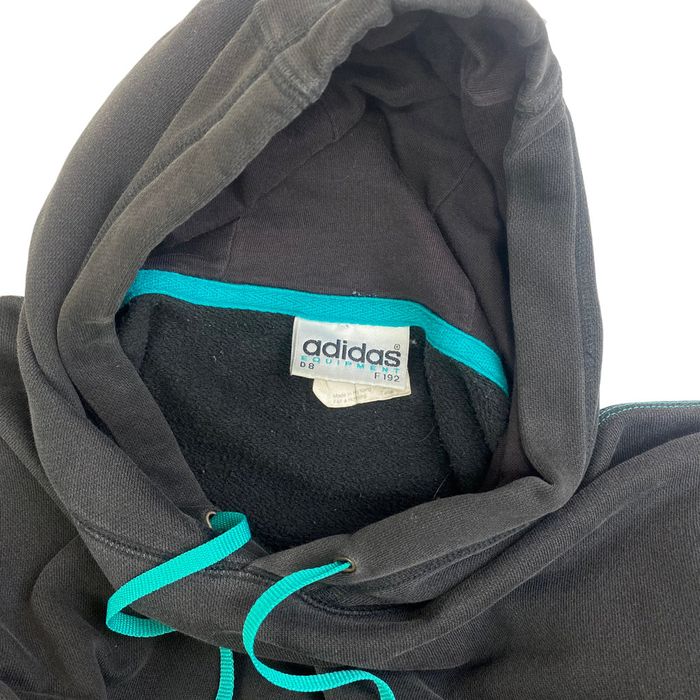adidas Originals Equipment Pullover Sweatshirt, Men's XL cotton black type Vintage Second Hand