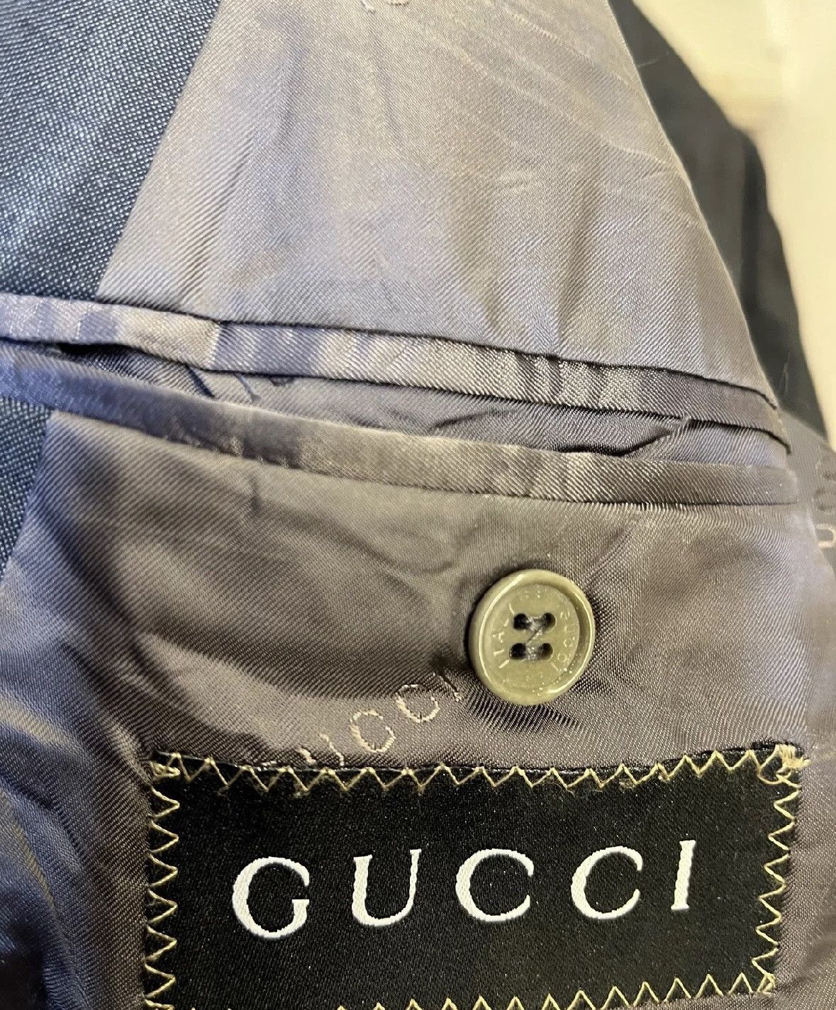 Gucci Vintage Gucci Blazer Size 50R - 3 Thumbnail