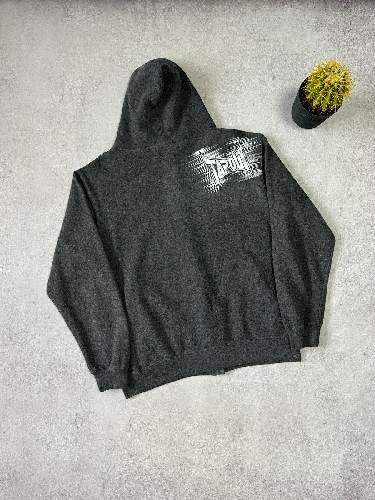 Vintage Vintage Tapout Hoodie Big Logo Baggy Avantgarde Japanese 90s Size US M / EU 48-50 / 2 - 7 Thumbnail