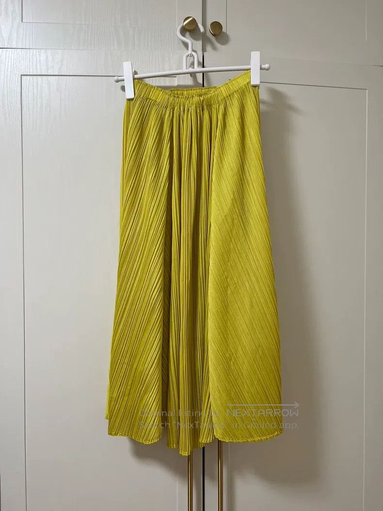 Issey Miyake Issey Miyake size:1 Petal Skirt Yellow Size 22" - 7 Thumbnail