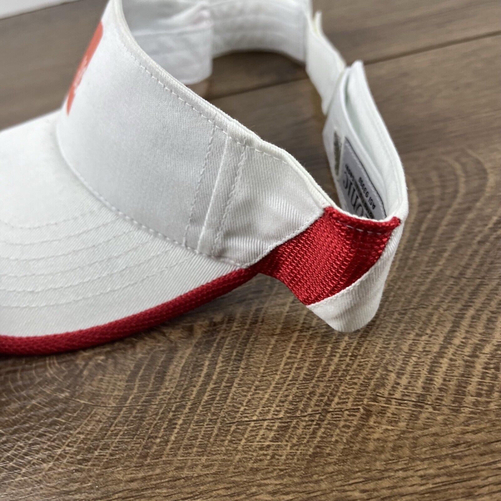 Other ADC W Visor Hat White ADC Cap Hat Adjustable Hat White Adult Size ONE SIZE - 8 Thumbnail